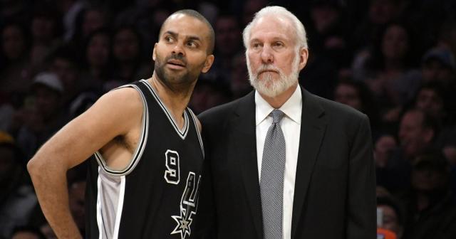 开云下载-师徒携手迈进名人堂！波波打趣：一开始我讨厌帕克