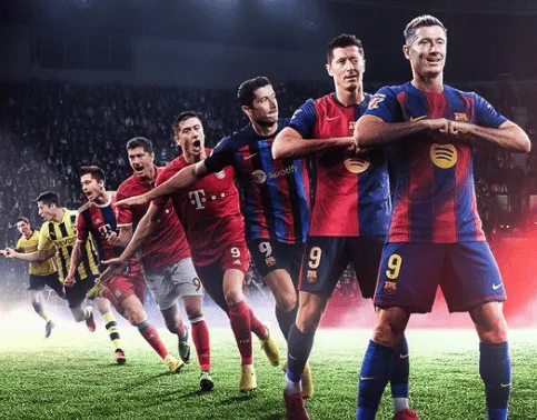 开云网页-莱万生涯欧冠对阵39支不同球队破门，超越C罗仅次于梅西